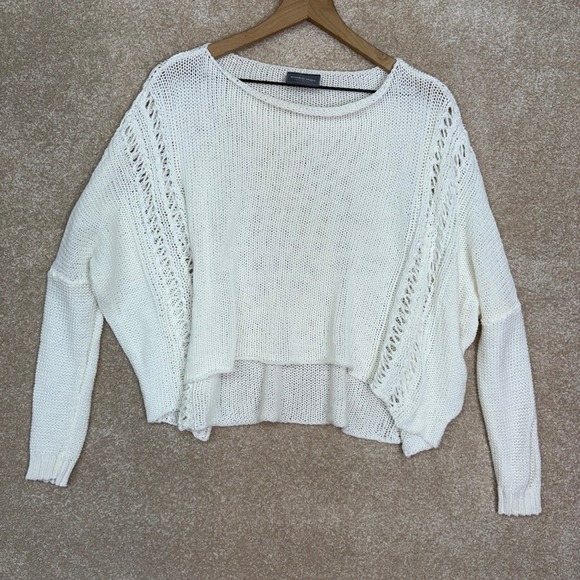 Wooden Ships Sweater Size Small Medium Oversized Slouchy Open Knit - Picture 1 of 7